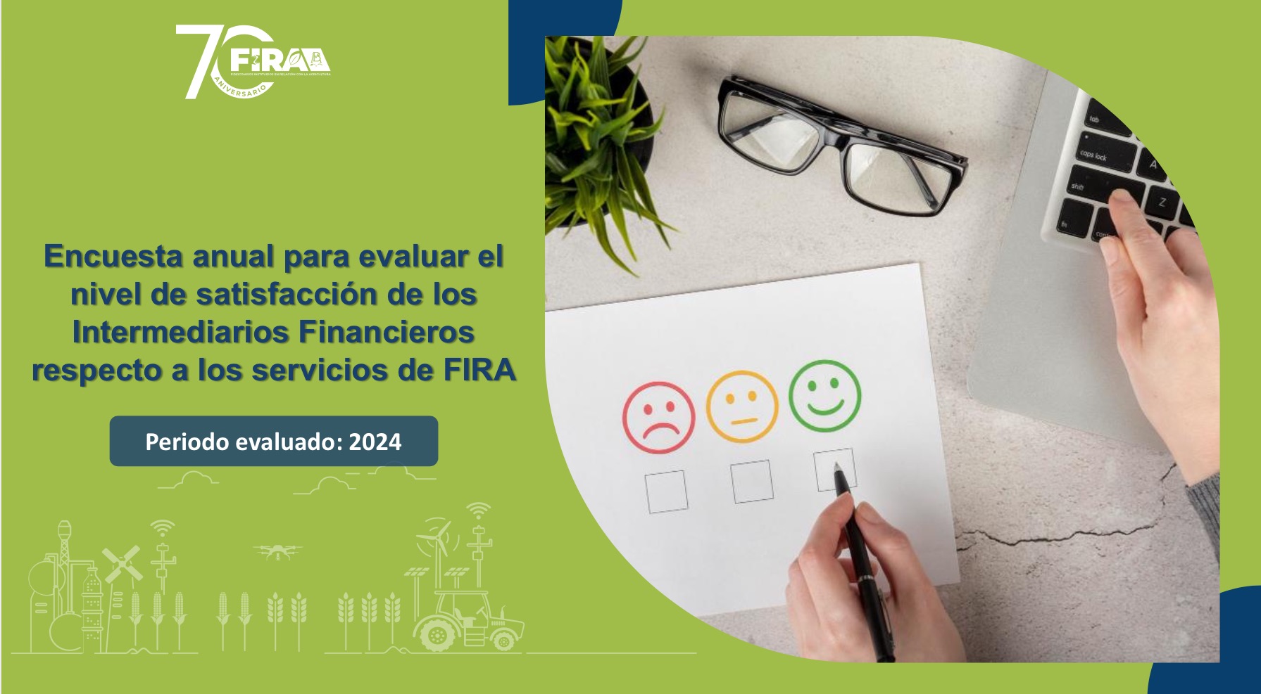 Portada de la encuesta a intermediarios financieros